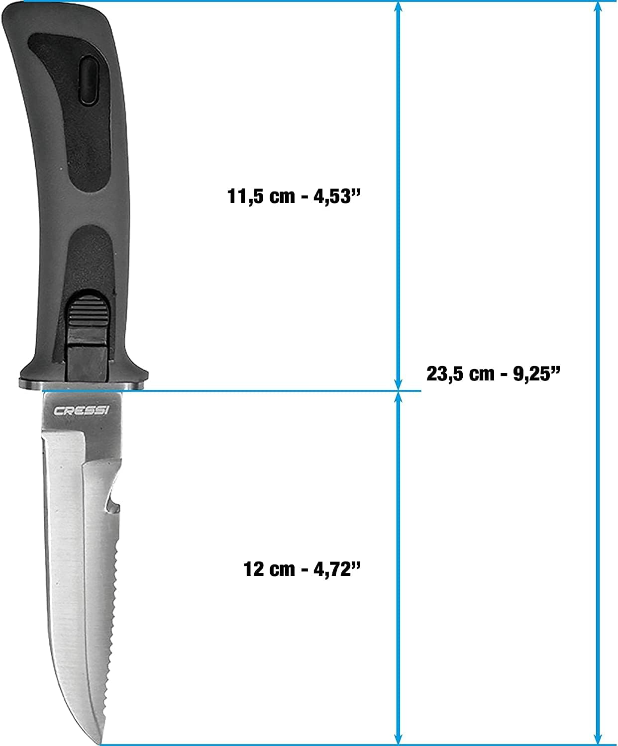 Cressi Vigo - Tauchermesser Von Qualit&auml;t
