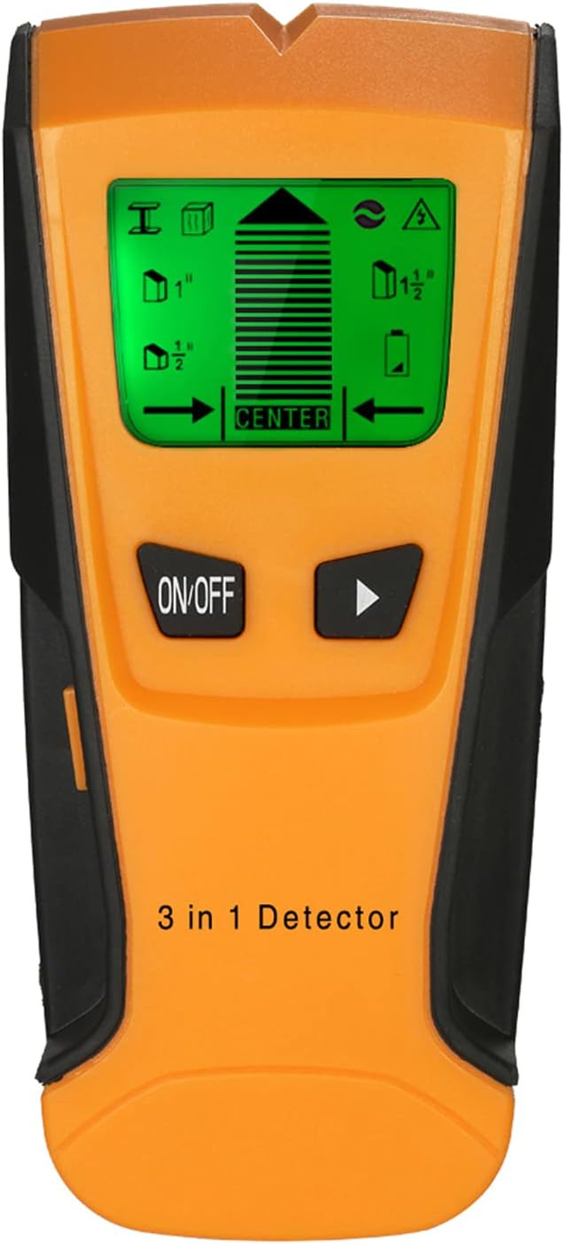 Mingzhe Stud Finder 3 in 1 Multi-Functional LCD Digital Wall Detector Metal Wood AC Cable Live Wire Scanner image number 5