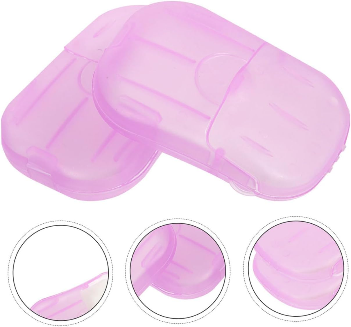 WESIEVYA Portable Soap Sheets for Travel of Soap Flakes Safe and for Outdoor Activities Conveniently Packaged for Hand Washing for Camping and Business Trips image number 5
