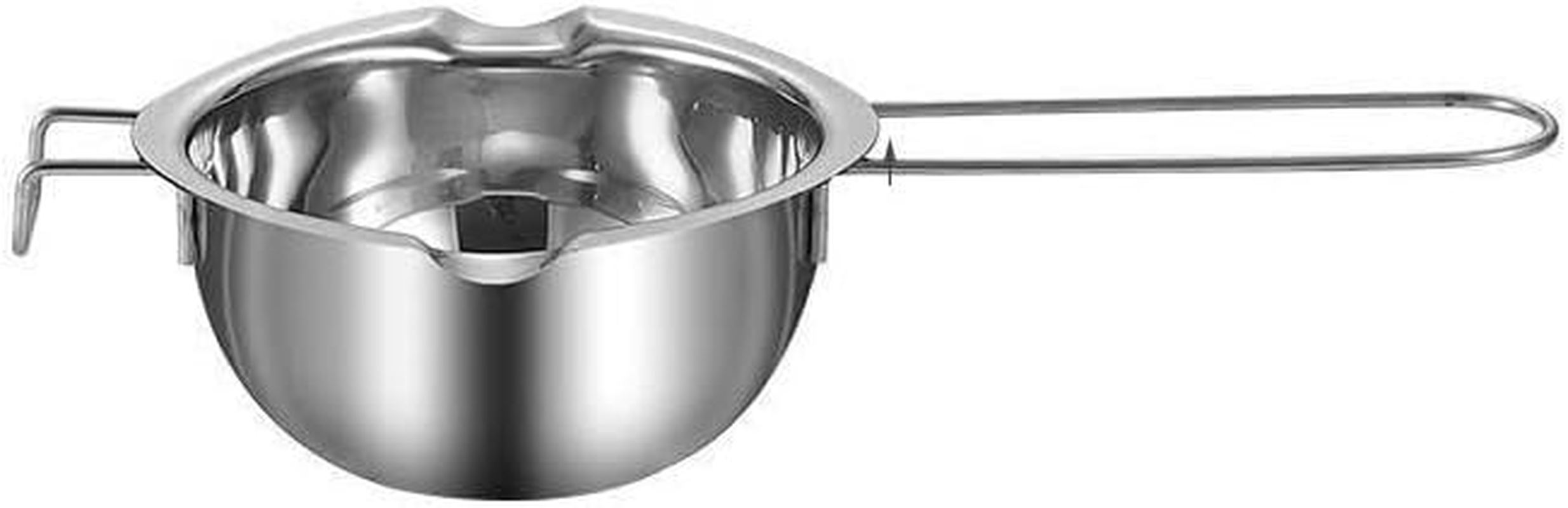 Mini Chocolate Melting Pot Boiler with Heat Resistant Handle, Stainless Steel Warmer Chocolate, Butter, Candy Coffee, Tea, Hot Oil Special Small Pot Warmer (Style 2, One Size)