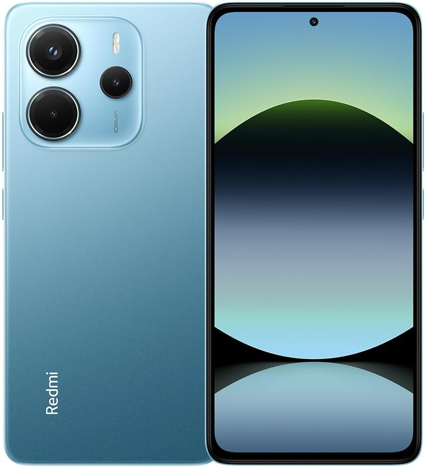 Xiaomi Redmi Note 14 4G Smartphone 8GB + 256GB Mediatek Helio G99-Ultra Secure In-Screen Fingerprint Sensor, with NFC, Charging Not Included (Blue) image number 2