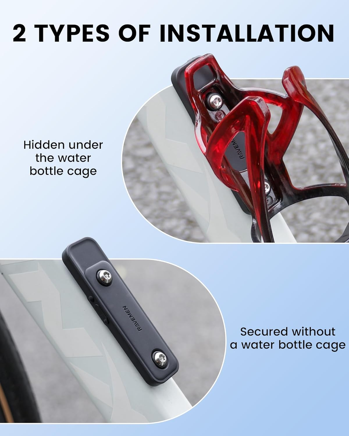 RAVEMEN ABF01 Anti-Theft Smart Tracker - GPS Tracking Device, MFI Certified, Works with Apple Find My (Ios Only), No Monthly Fee, Compact & Lightweight, Long Battery Life, Waterproof image number 2