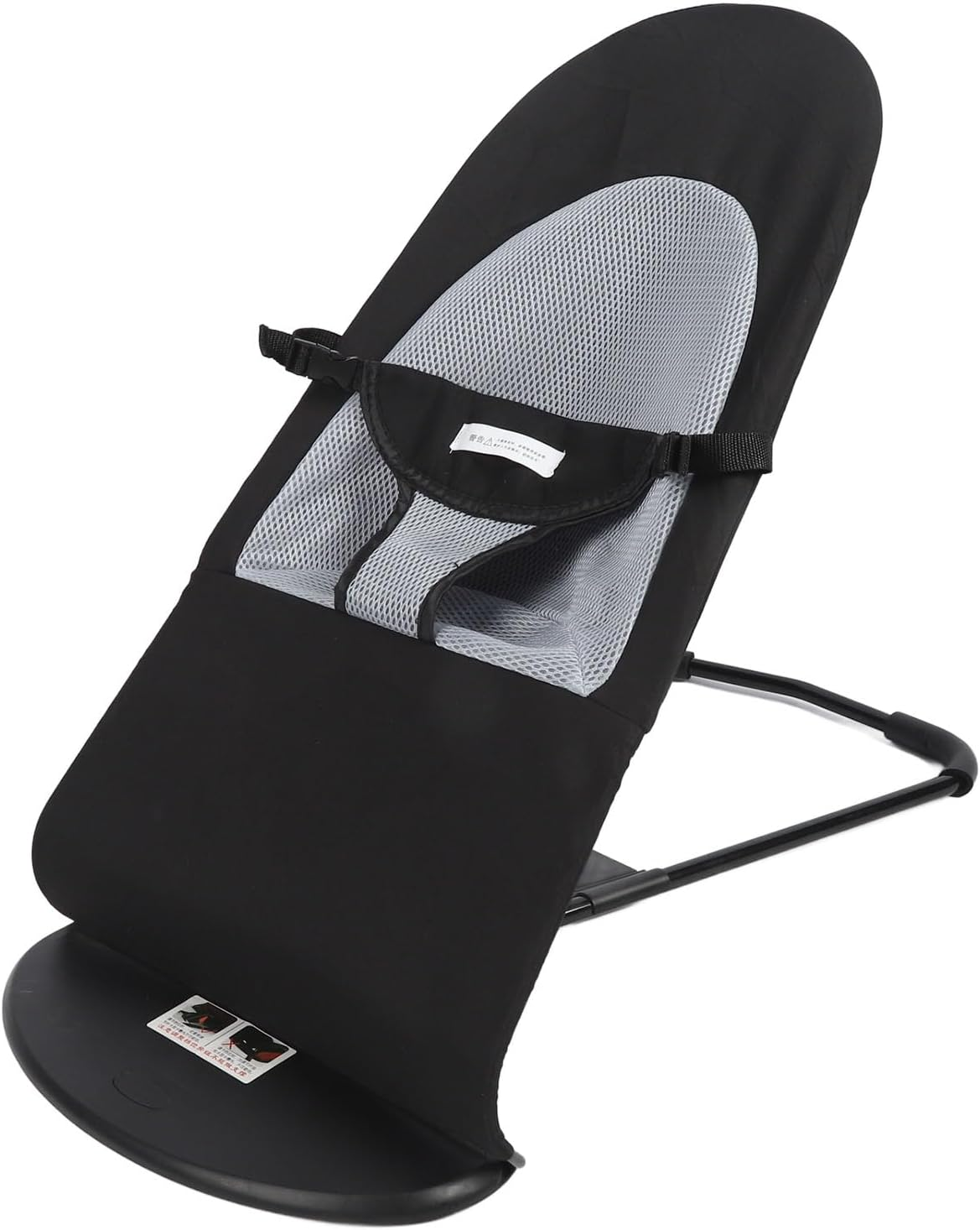 Dog Rocking Chair, Dog Hammock with Breathable Mesh, Height Adjustable and Foldable, High Strength Steel Pet Dog Cat Rocker Bed Chair for Corgi, Teddy, Fighting Bichon (Black image number 3