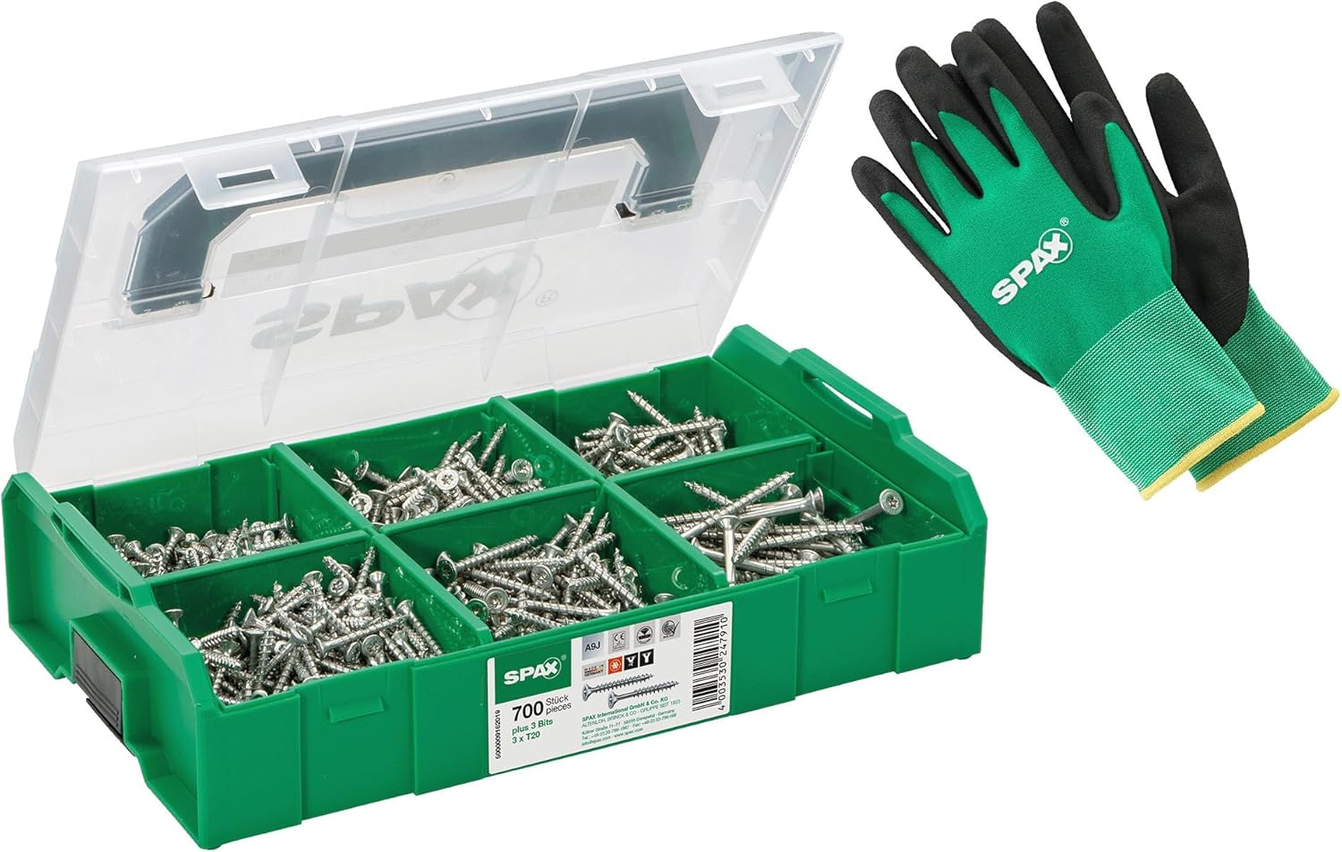 Spax Tool Case, L-BOXX, Wirox A3J, Countersunk Head T-Star Plus, 5000009162019 image number 3