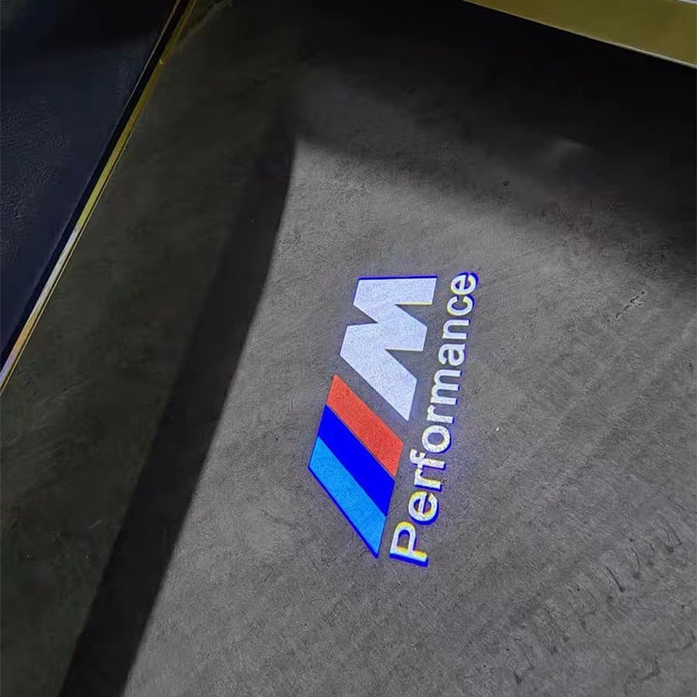 Kiwinvou 2 Pieces Car Door Projector Lights for Door LED Light Logo Welcome Light Compatible for 1/3/4/5/6/7/X1/X2/X3/X4/X5/X6/X7/M/Z/GT image number 3