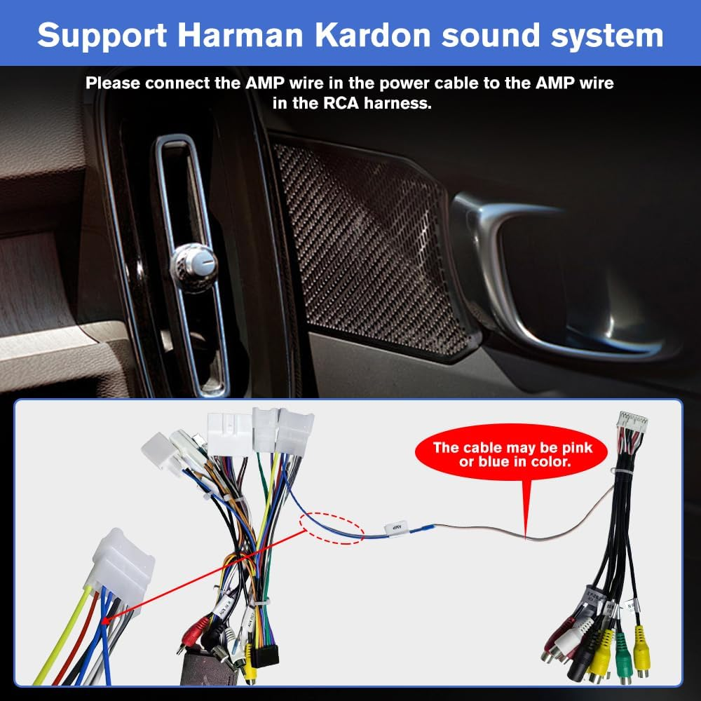 Junsun 5G Wifi Car Radio for Subaru Forester 2013-2015 Suitable for Harman Kardon Systems, Wireless Carplay/Android Auto,Gps DSP Rds,Upgrade Bluetooth 5.0 AM/FM Stereo image number 3