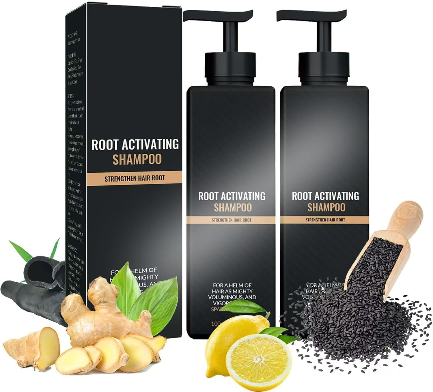 Spartan Root Activator Shampoo, Spartan Hair Shampoo, Spartan Hair Growth Shampoo, Spartan Shampoo (2 PCS) image number 4