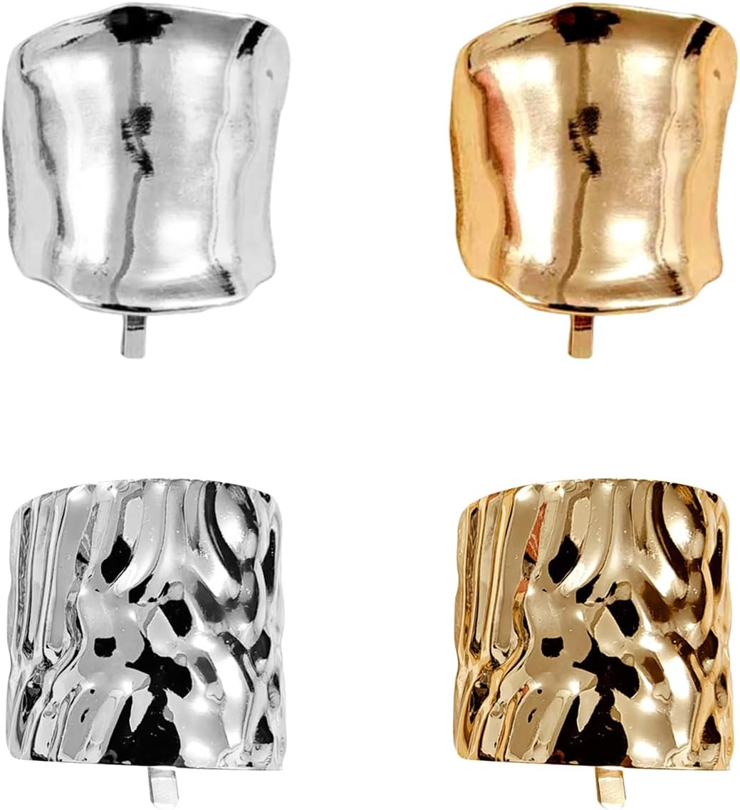 4 Pieces Metal Hair Accessories, Simple and Fashionable Hair Accessories, Geometric Design Hair Accessories, Women'S Hair Accessories, Accessories for Hairstyle Decoration. image number 2