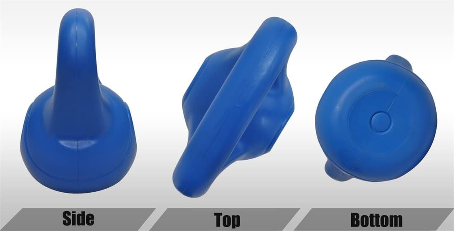 Xin 10Kg Kettlebell - Home Gym Kettlebell Weight Fitness Exercise - BLUE image number 2