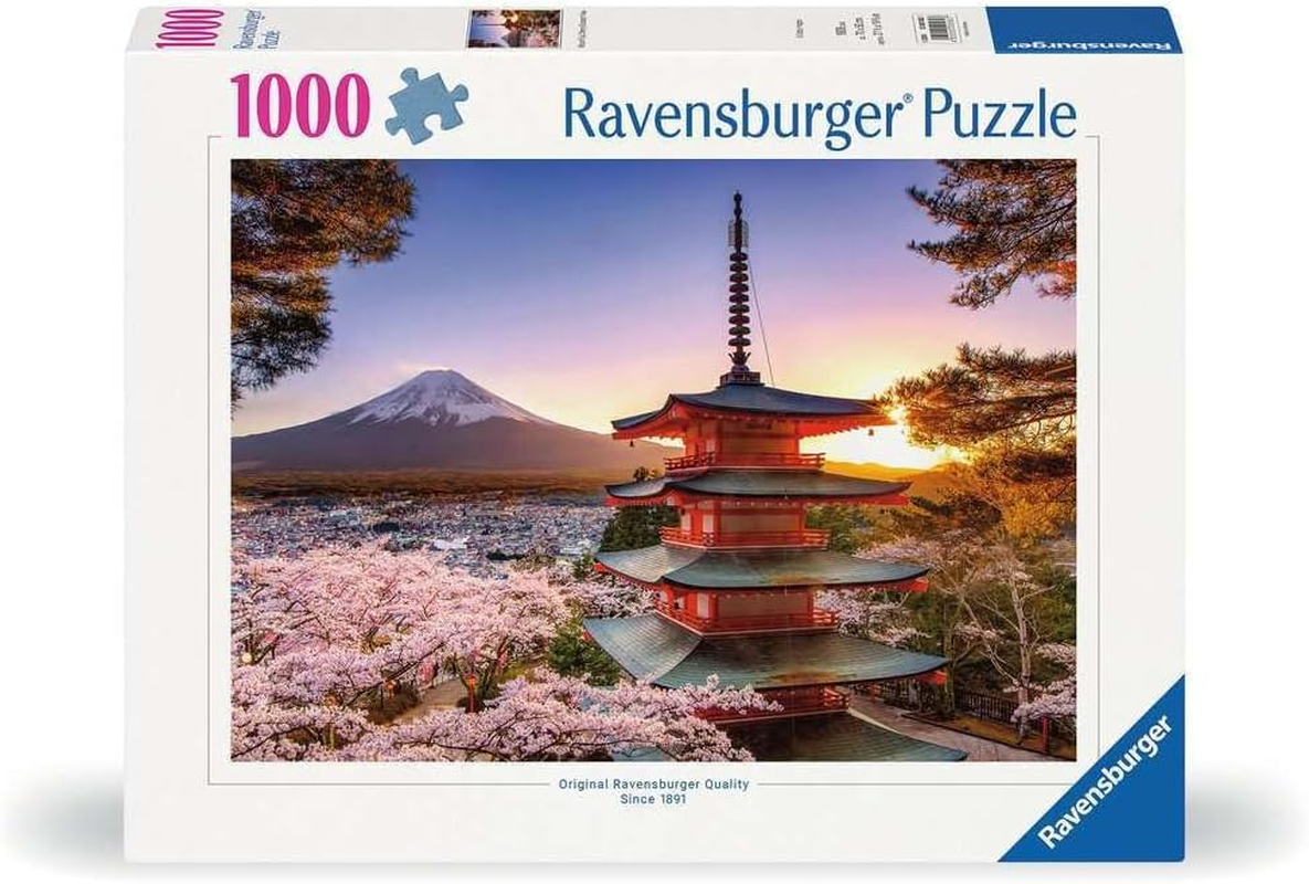 Ravensburger - Mount Fuji Cherry Blossom View 1000P image number 2