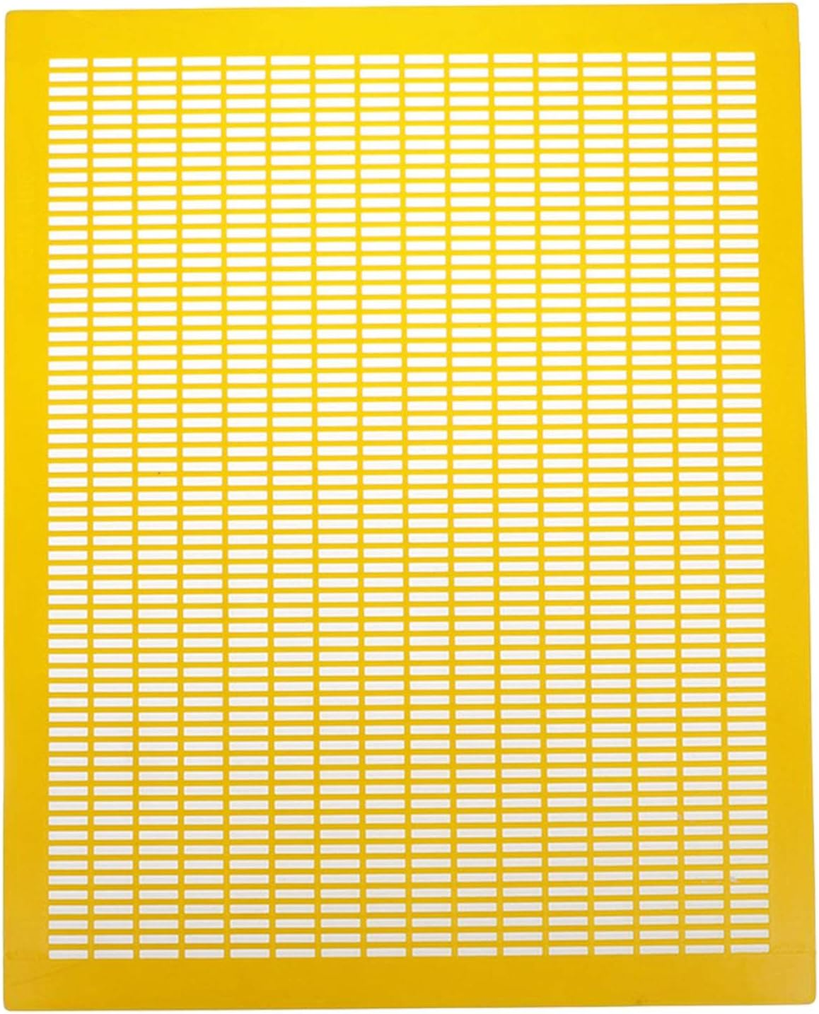 Generic Practical 10 Frame Queen Bees Excluder Easily Clean Beehive Entrance Reducer Beekeeper Beekeeping Excluder Frame, Garden Tools, Yellow image number 3