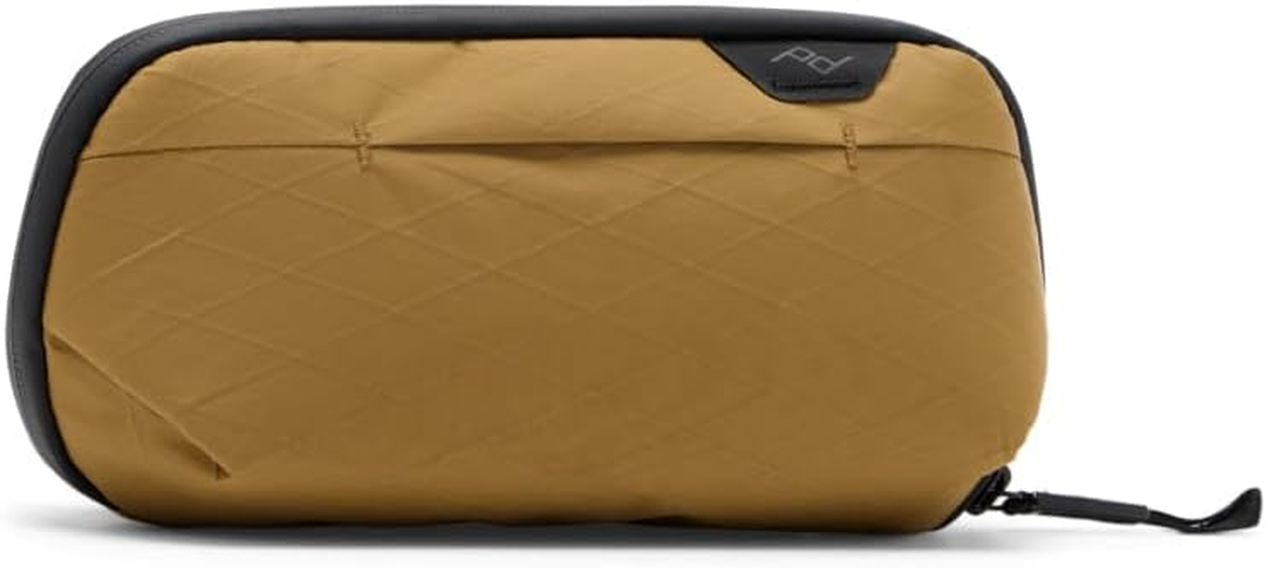 Peak Design Small Wash Pouch, Coyote, Ocean Edition, Travel Toiletry Bag, Upright or Hanging Dopp Kit with Pockets, Magnetic Toothbrush Pocket, Wide Ultrazip Opening, Toiletry Bag for Men and Women image number 5
