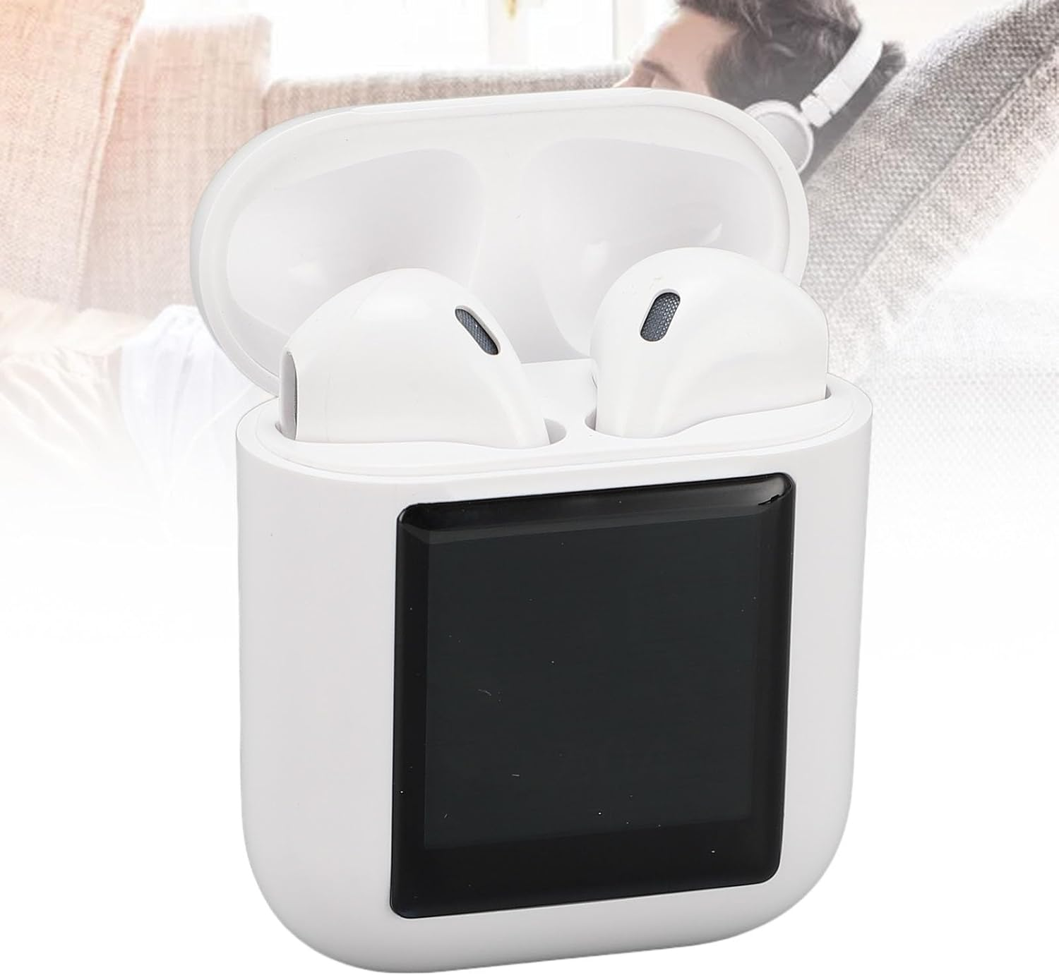 Jectse Language Translator Earbuds, Simultaneous Translation Device, 80 Languages Online Translator with APP, Charging Case, for Ios image number 5