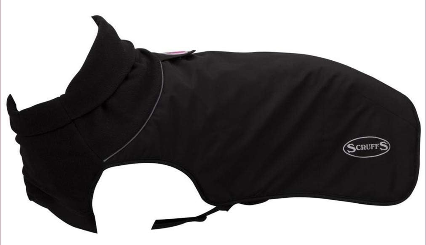 Scruffs Thermal Dog Coat, Black, 30Cm