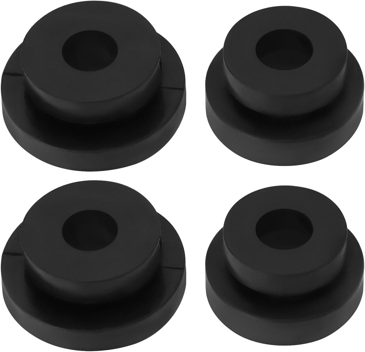 SG Store 4PCS Black Radiator Mounting Rubbers NRC5544 572312 Fits All 4 Cylinder Petrol or Diesel Compatible with Land Rover Defender 200Tdi 300Tdi image number 3