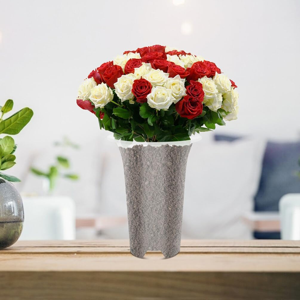 SUPVOX 8Pcs Orchid Flower Pots Transparent Planting Containers Material Ventilated Design for Use for Propagation and Home Gardening image number 6