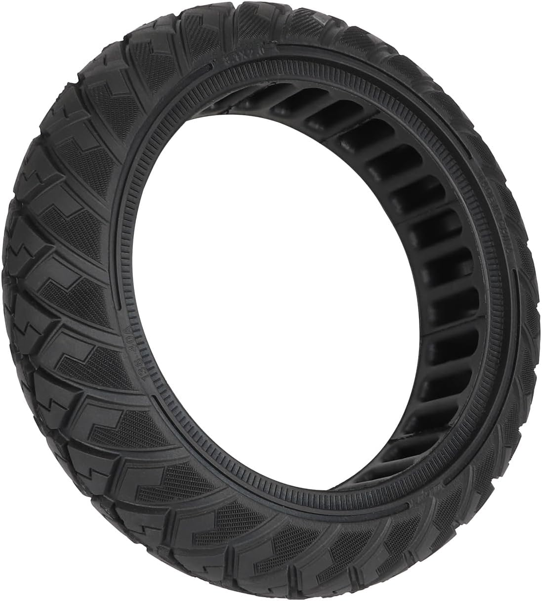 TREFAN 8.1 X 2.0 Full Tyres for Xiaomi 4 Go, Ninebot E2/E2 plus Electric Scooter, 10 Inch Off-Road Solid Rubber Tyres, 10 Inch Solid Tyres, Non-Slip Puncture Proof, Replacement Wheels, Non-Pneumatic image number 5