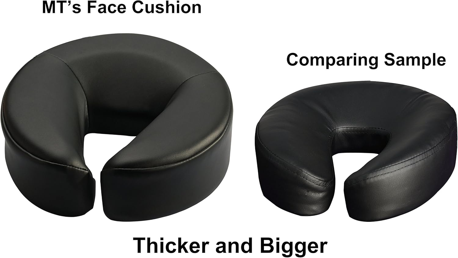 Mt Universal Face Cushion/Face Pillow for Massage Table-Black image number 3