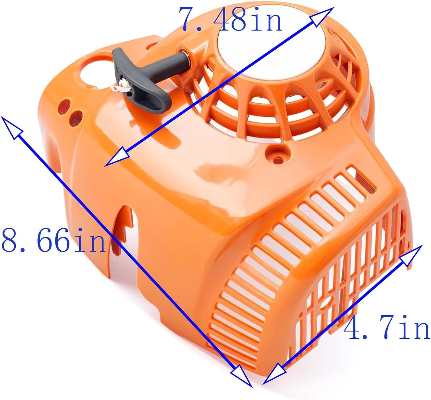 4241-080-2106 Recoil Pull Starter Rewind for Stihl Bg86 Bg86C Sh86 Sh56 Bg56 Bg56C Handheld Leaf Blower Parts image number 3