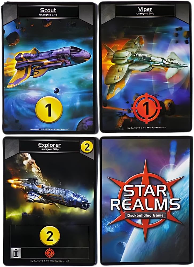 White Wizard Games Star Realms Colony Wars Card Game image number 1