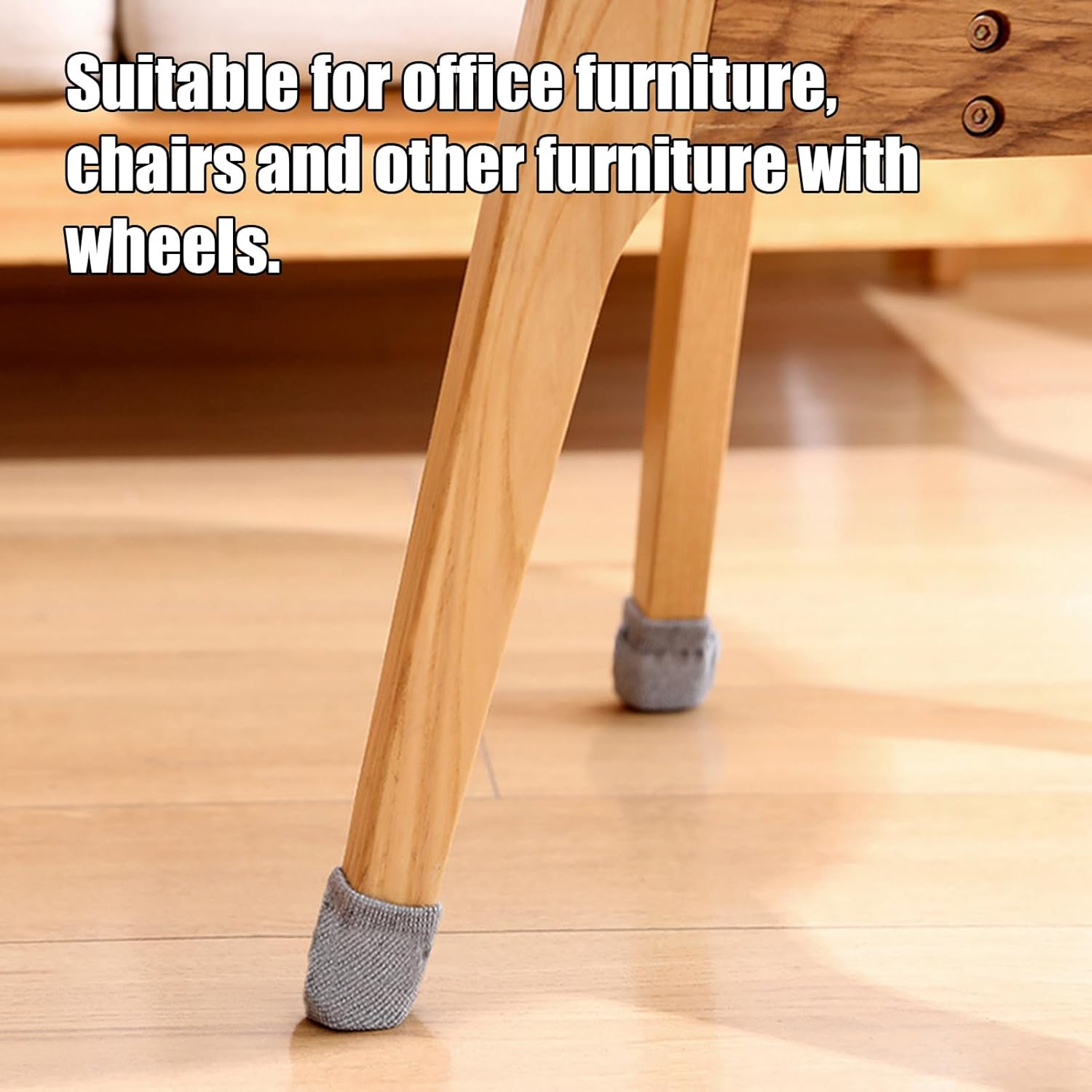 Luggage Wheel Covers | 4X Luggage Suitcase Wheels Cover Socks | Protective Carry on Accessories for Outdoor Travel Business Trip Vacation Indoor image number 3