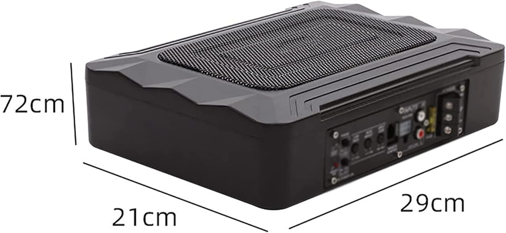 600W Car Stereo Amplifier Active Subwoofer Home Power Amplifier Car Auto Amplifier Non-Destructive Speakers Car Audio Slim Under image number 1