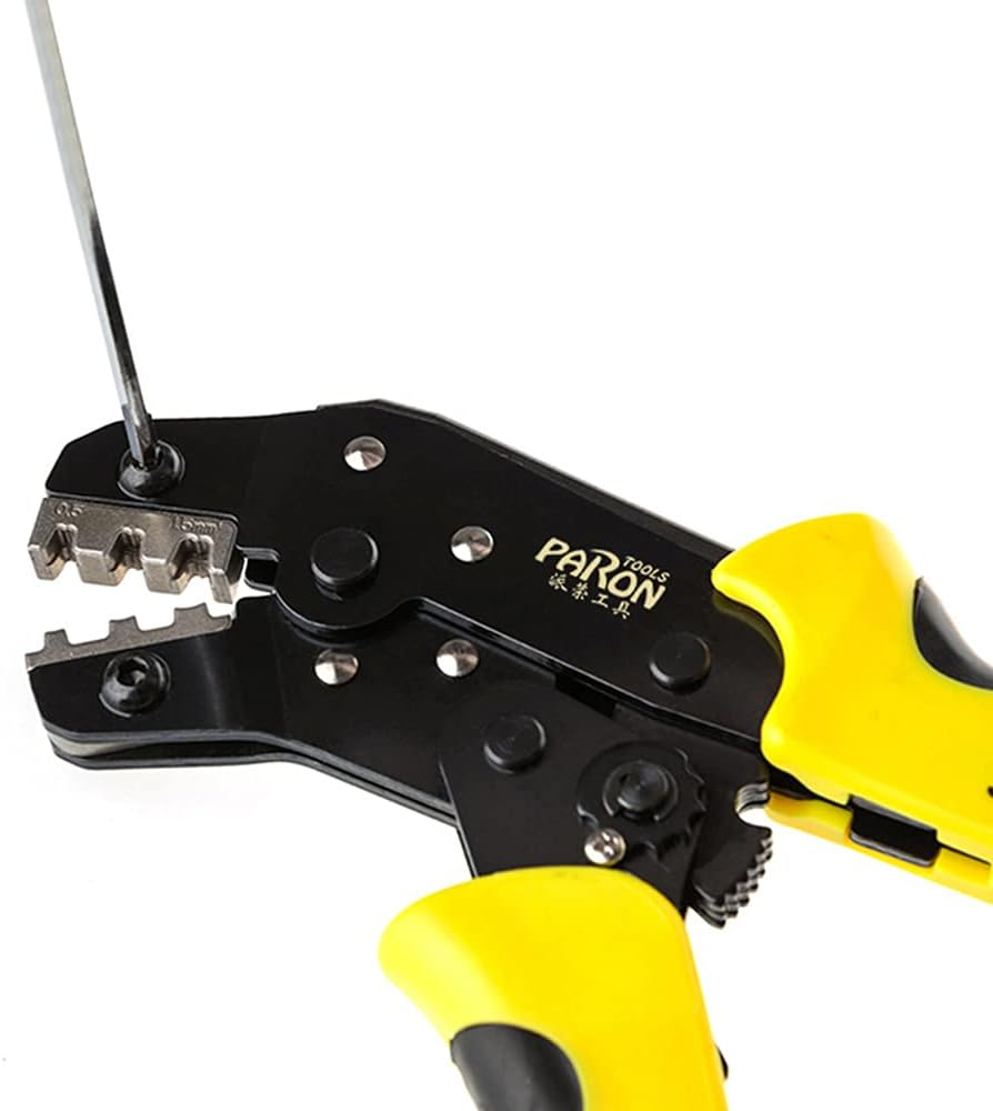 Domary Professional Wire Crimpers Multifunctional Engineering Ratcheting Terminal Crimping Pliers Wire Strippers Bootlace Ferrule Crimper Tool Cord End Terminals Pliers Kit image number 6