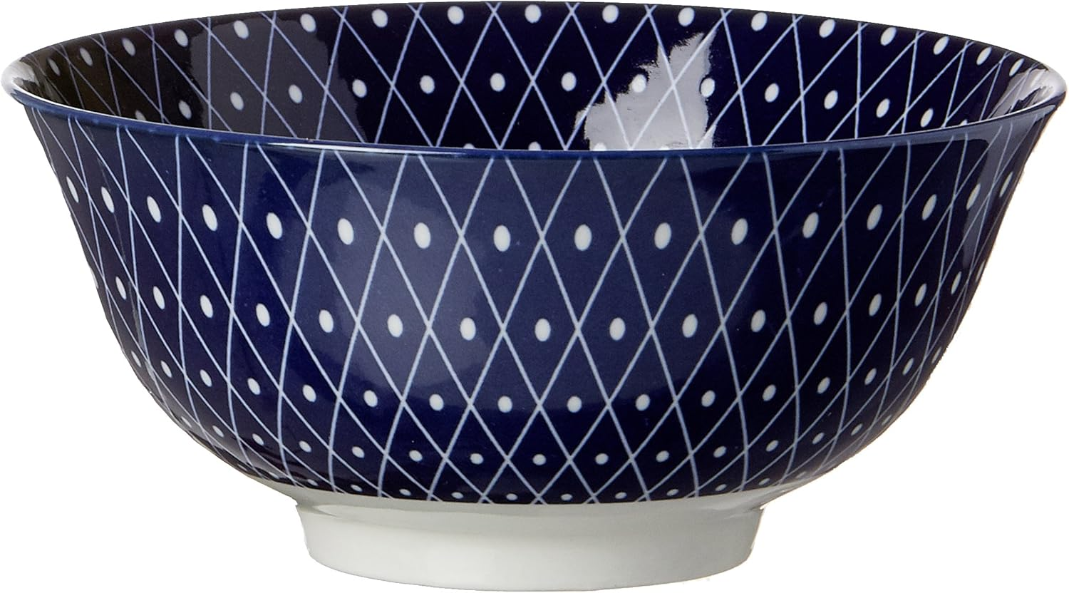 Ritzenhoff & Breker Royal Reiko 4 Piece Bowls 15.5 Cm Diameter 650 Ml Porcelain Tableware Set Blue and White image number 4