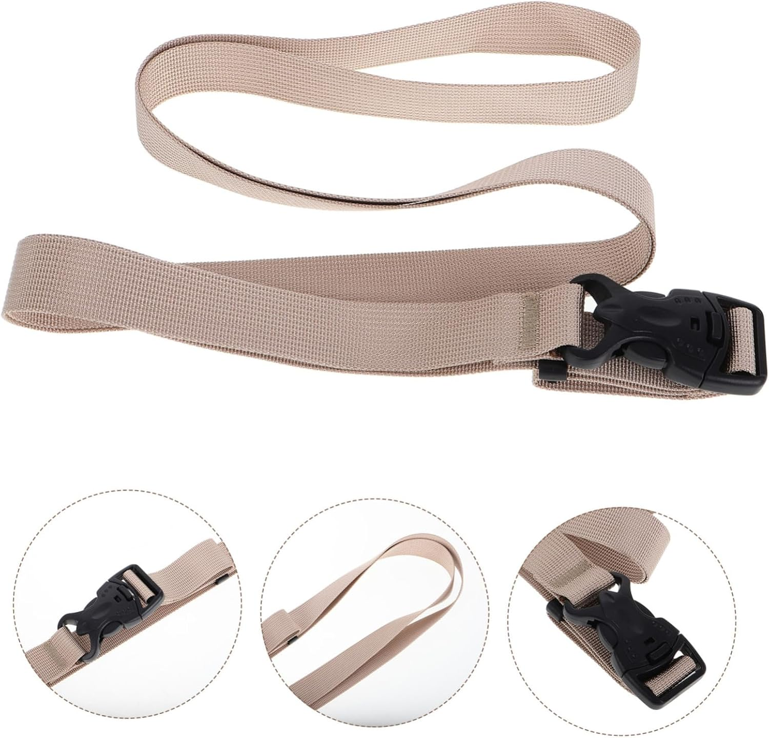 GLSTOY Double Buckle Luggage Straps for Suitcases Travel Duffel Bags Luggage Connector Straps image number 1