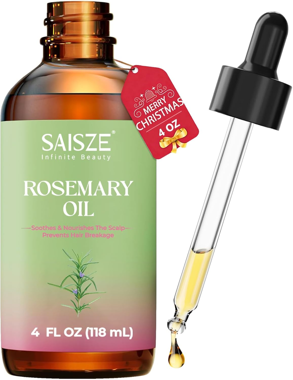 Rosemary Oil for Hair Care, Natural Rosemary Hair Oi, Nourishing and Volumizing, Hair Care for Men & Women(4 Fl.Oz) image number 2