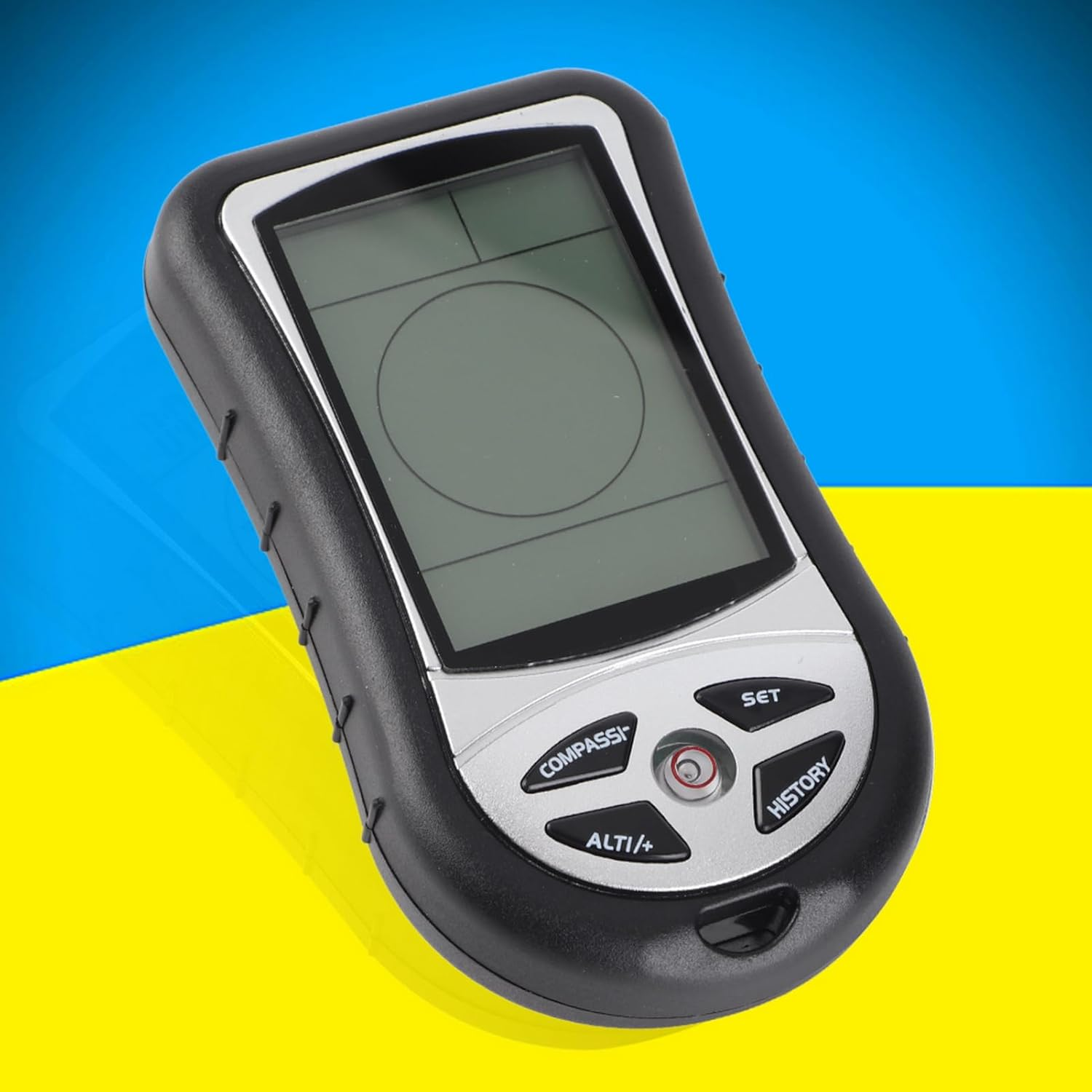 Digital Navigation Black Multi Function Digital Altimeter Barometer Weather Forecast Hiking Wireless Weather Station with Remote Sensor image number 5