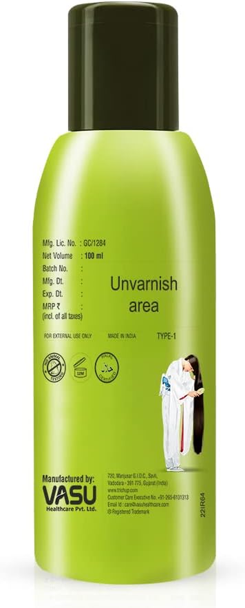 Trichup Black Seed Hair Oil - Enriched with Black Seed - Protecting Hair from Damage and to Promote Healthy Hair (100Ml) image number 3