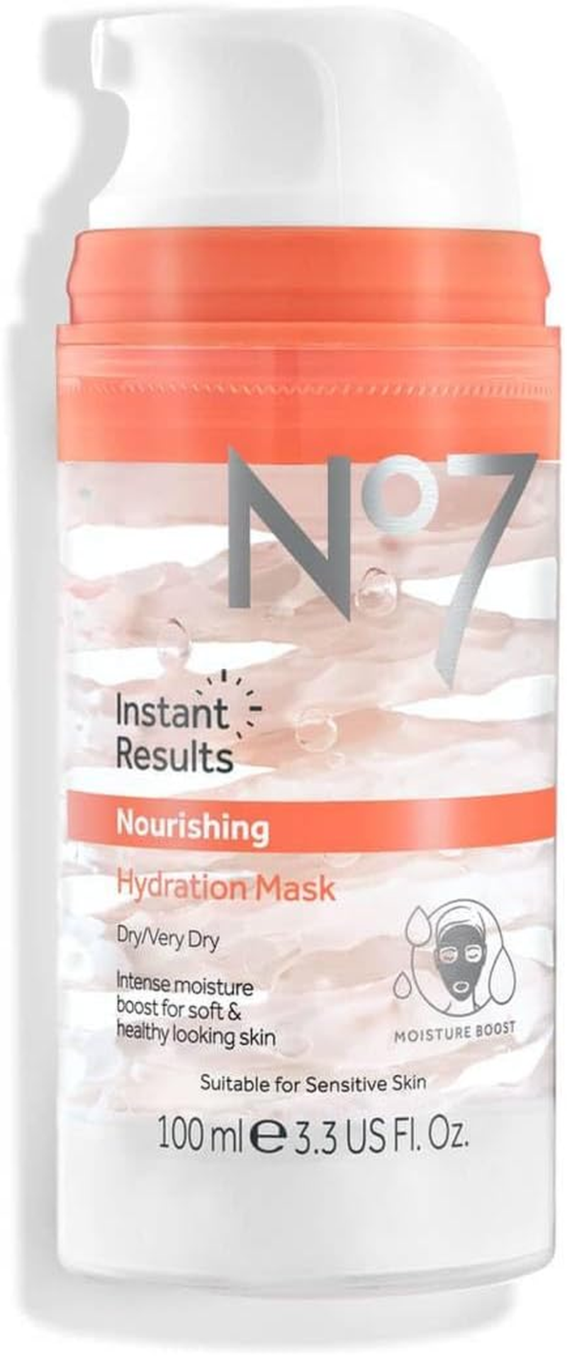 No7 Beautiful Skin Hydration Mask for Dry/Very Dry Skin 100Ml