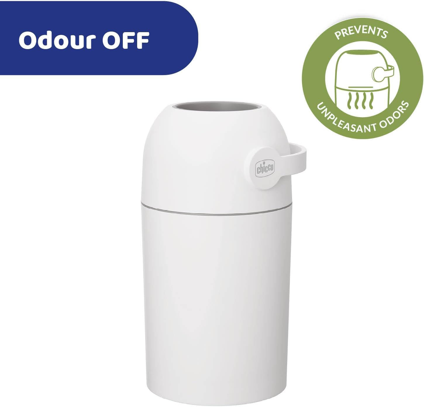 Chicco Nappy Bin Odour Proof System Use Conventional Bags image number 4