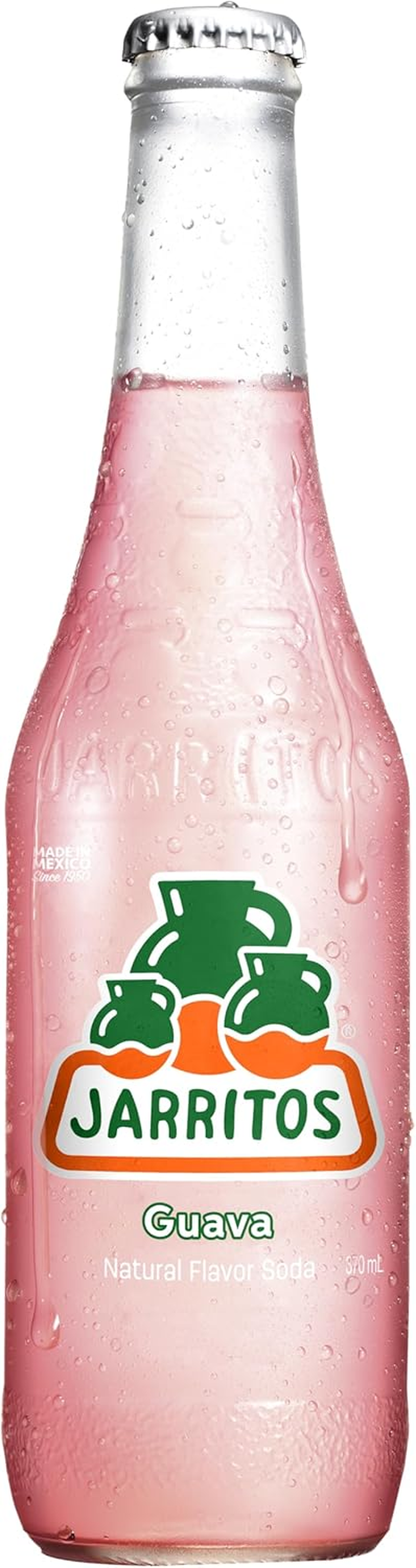 Jarritos Guava Soda, 24 X 370 Ml, Glass Bottles image number 3