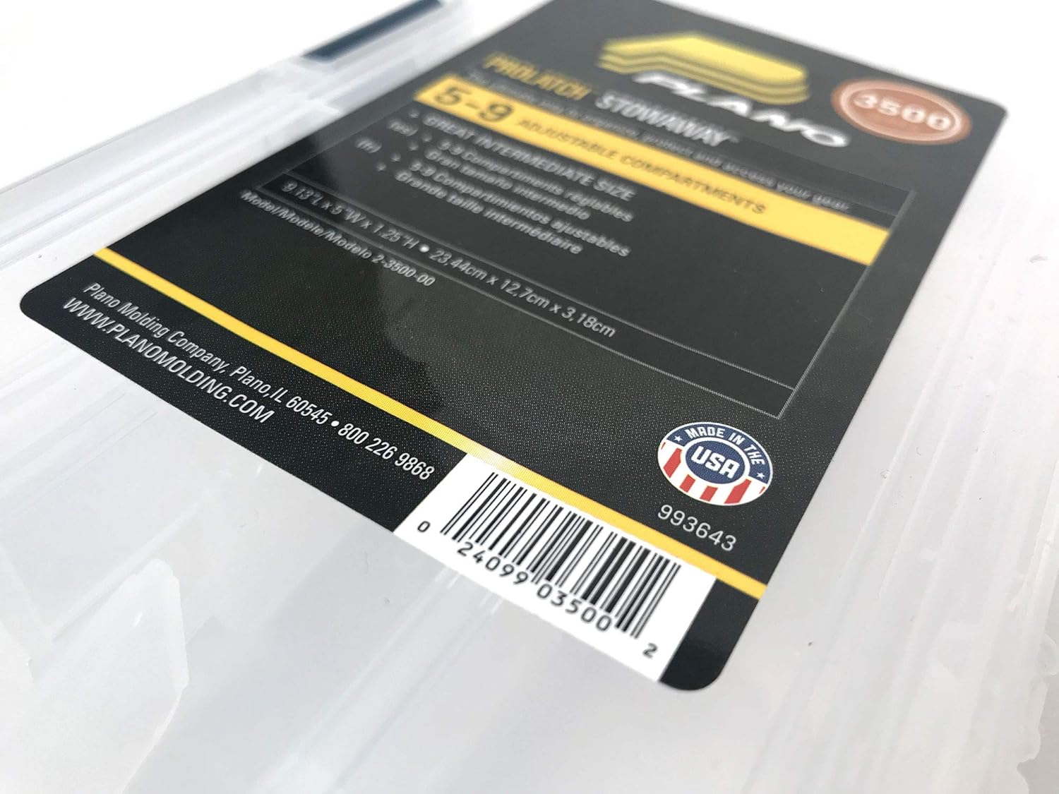 Plano 2-3500 Prolatch Stowaway Utility Box (4-Pack) image number 3