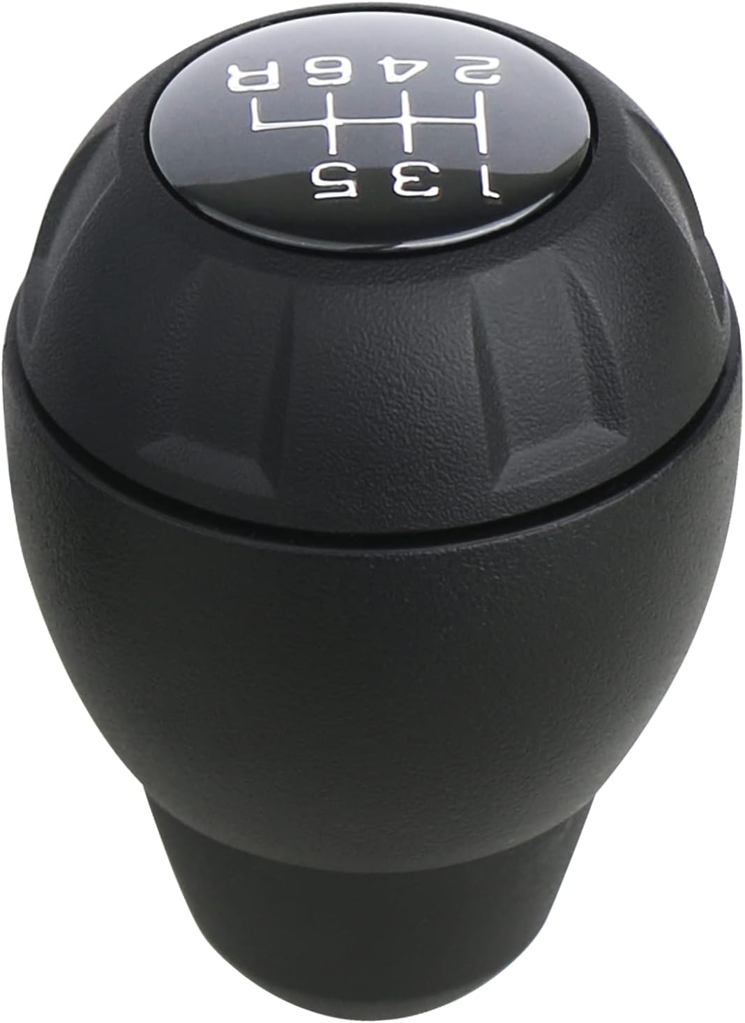 Apperfit Shift Shifter Knob for Manual Transmission Black Compatible with Jeep Wrangler JK 2011 2012 2013 2014 2015 2016 2017 2018 Gear Shifter image number 1