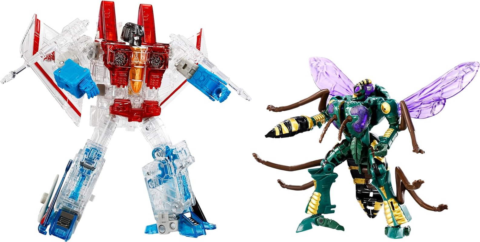 Transformers BWVS-08 Ghost Starscream Vs. Haunted Waspinator 2-Pack