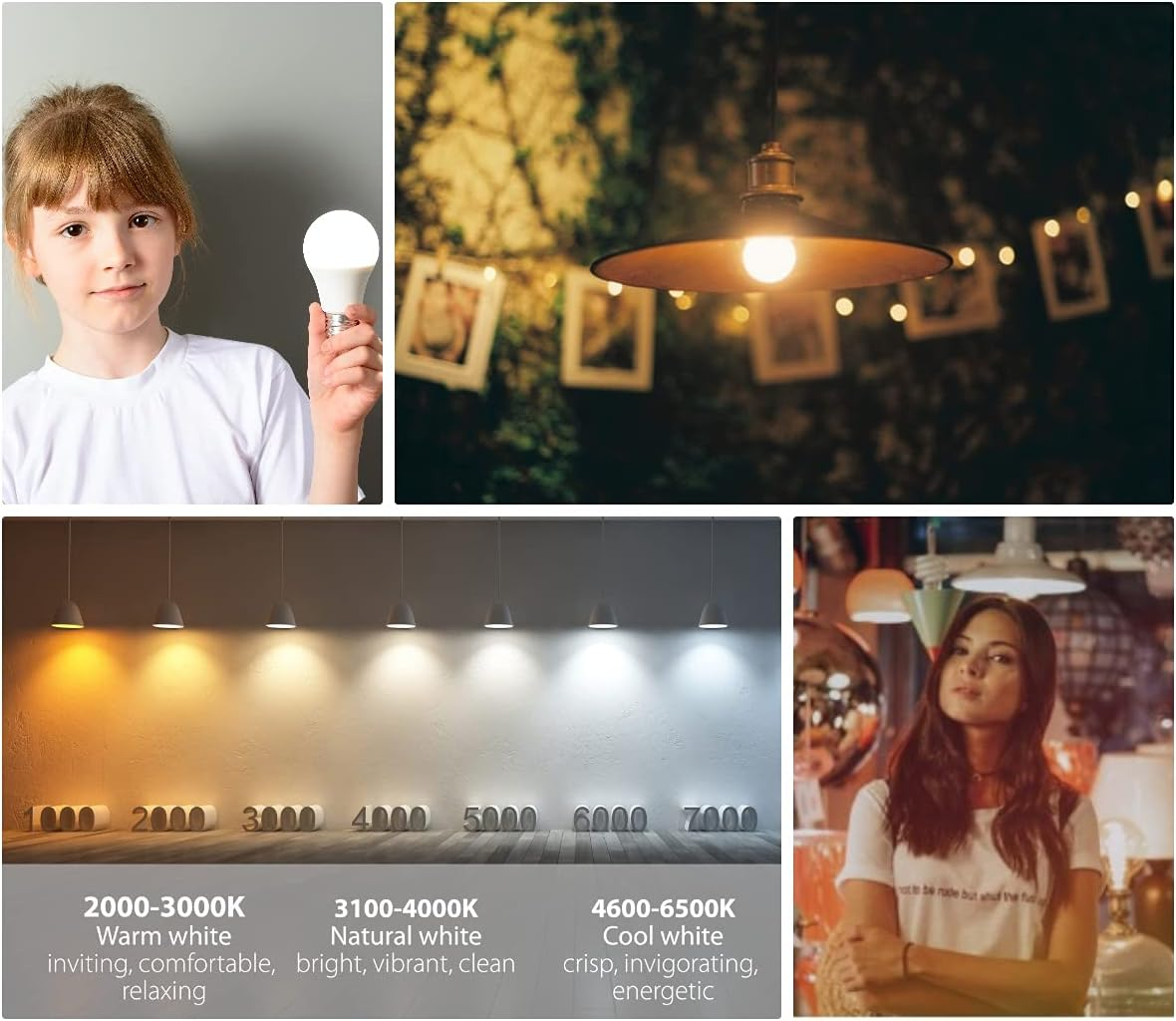 Blaupunkt LED Bulb A65 LED Lamp, E27 Base Screw, 18W, Replaces 180W Incandescent, Natural White 4000K, Neutral Daylight, Non-Dimmable, 1980 Lumen, Light, Room Lighting, 1 Piece (Pack of 1) image number 3