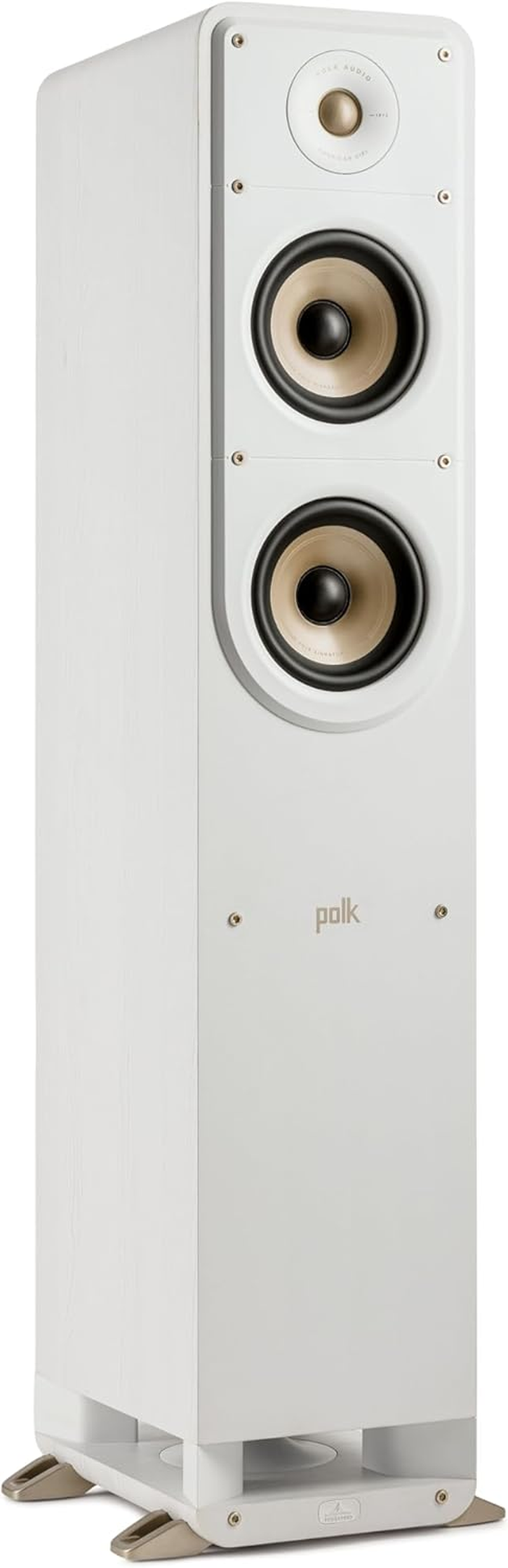POLK AUDIO Signature Elite ES10 High-Resolution Surround Speakers for Home Theater, Stereo Speakers, Satellite Speaker, Hifi, Compatible with Dolby Atmos and DTS: X (Pair of 2) - White