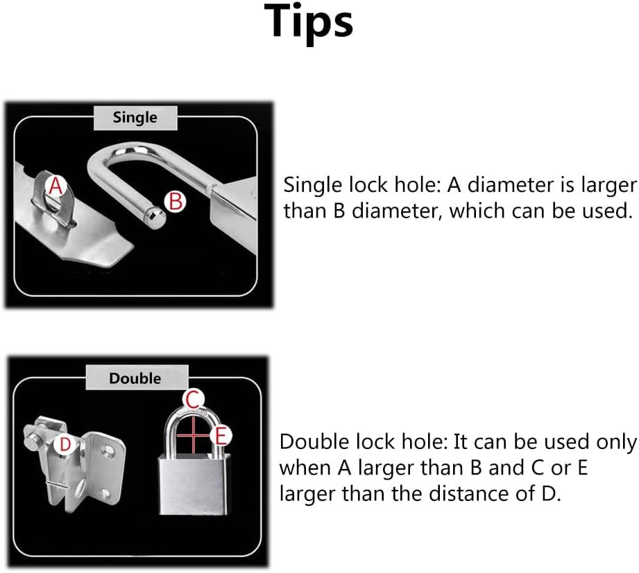 304 Stainless Steel Keyed Padlock 30 Mm Padlocks Heavy Duty Lock with 4 Keys, Indoor Outdoor Security Locks for School and Gym Locker, Sheds, Fence, Backpack, Storage Cabinets [Short Shackle]