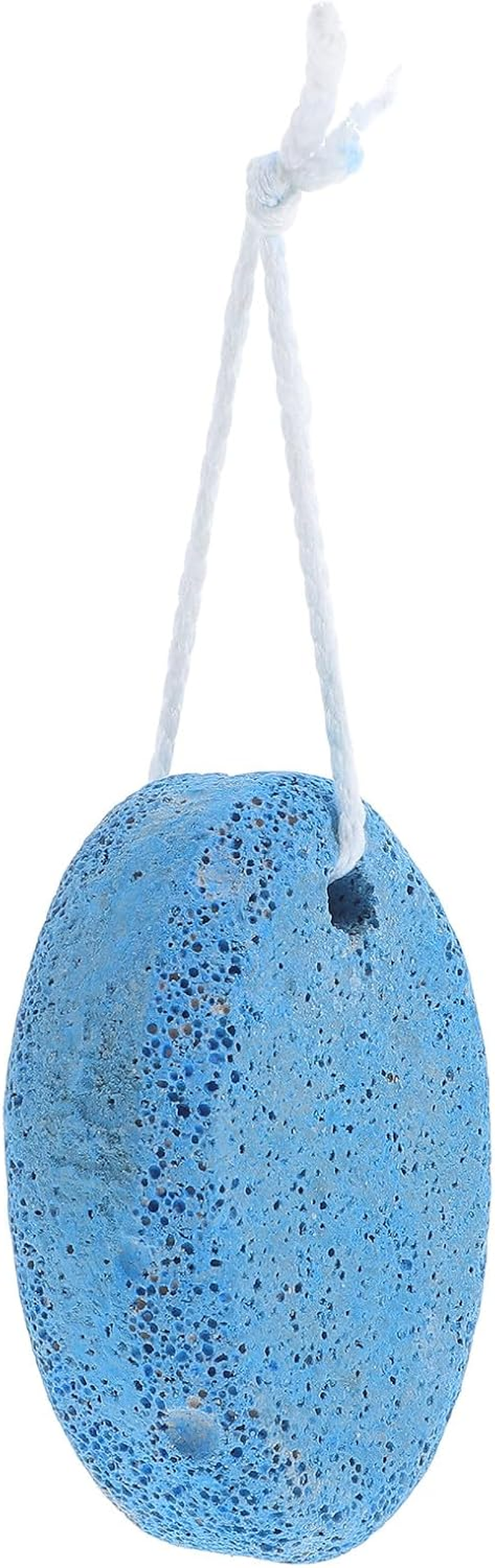 TIKODIDA Natural Blue Pumice Stone Foot Scrubber for Dead Skin Removal Oval Volcanic Foot File Pedicure Rasp and Heel Scraper Effective Corn Remover image number 5