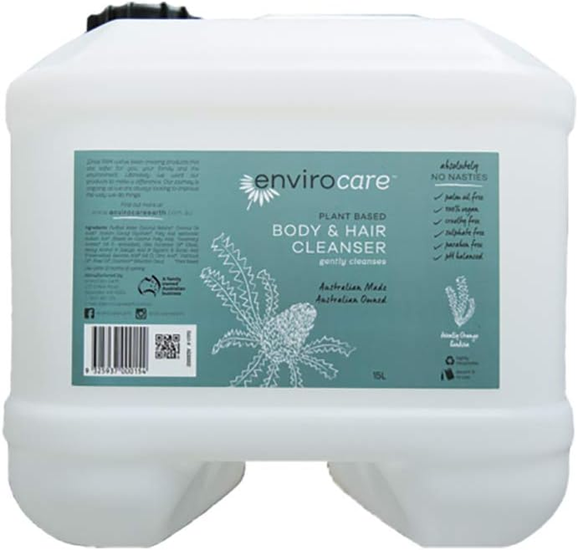 Envirocare Body and Hair Cleanser, 15 L