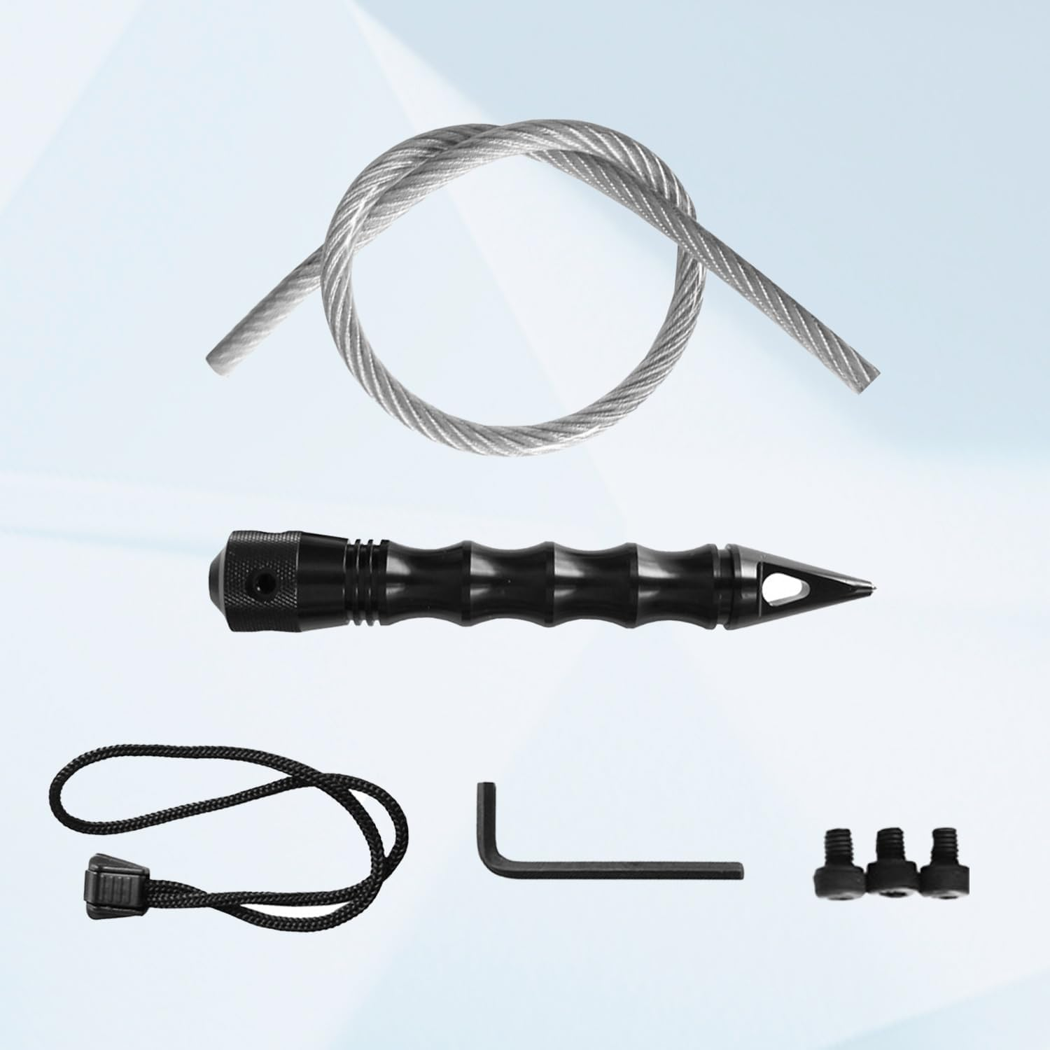 Car Window Breaker Multi-Functional Defensive Whip & Car Window Crash Breaker with PU Box Car Emergency Escape Tool Automotive Accessories