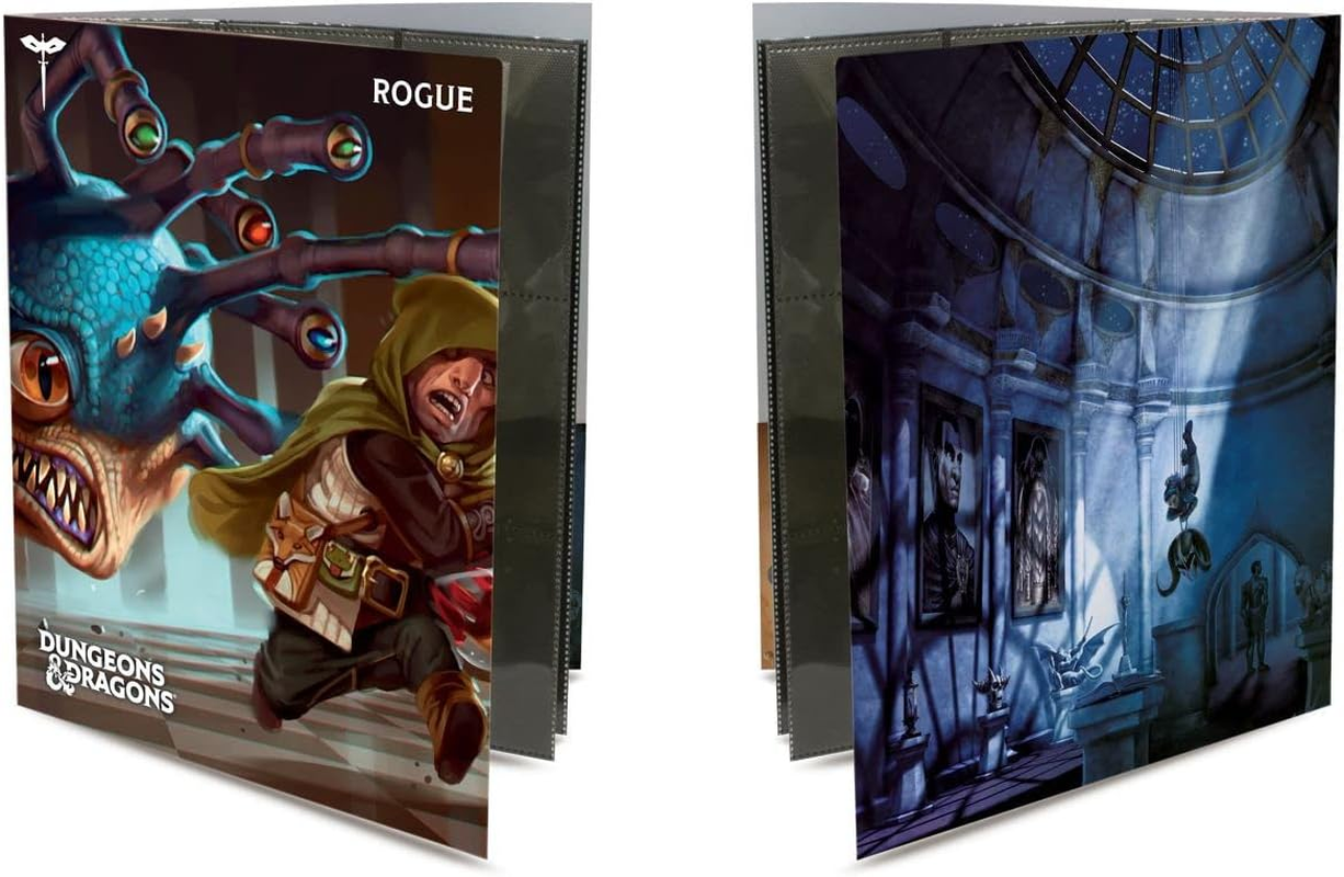 Ultra Pro Rogue Class Folio with Stickers for Dungeons & Dragons)