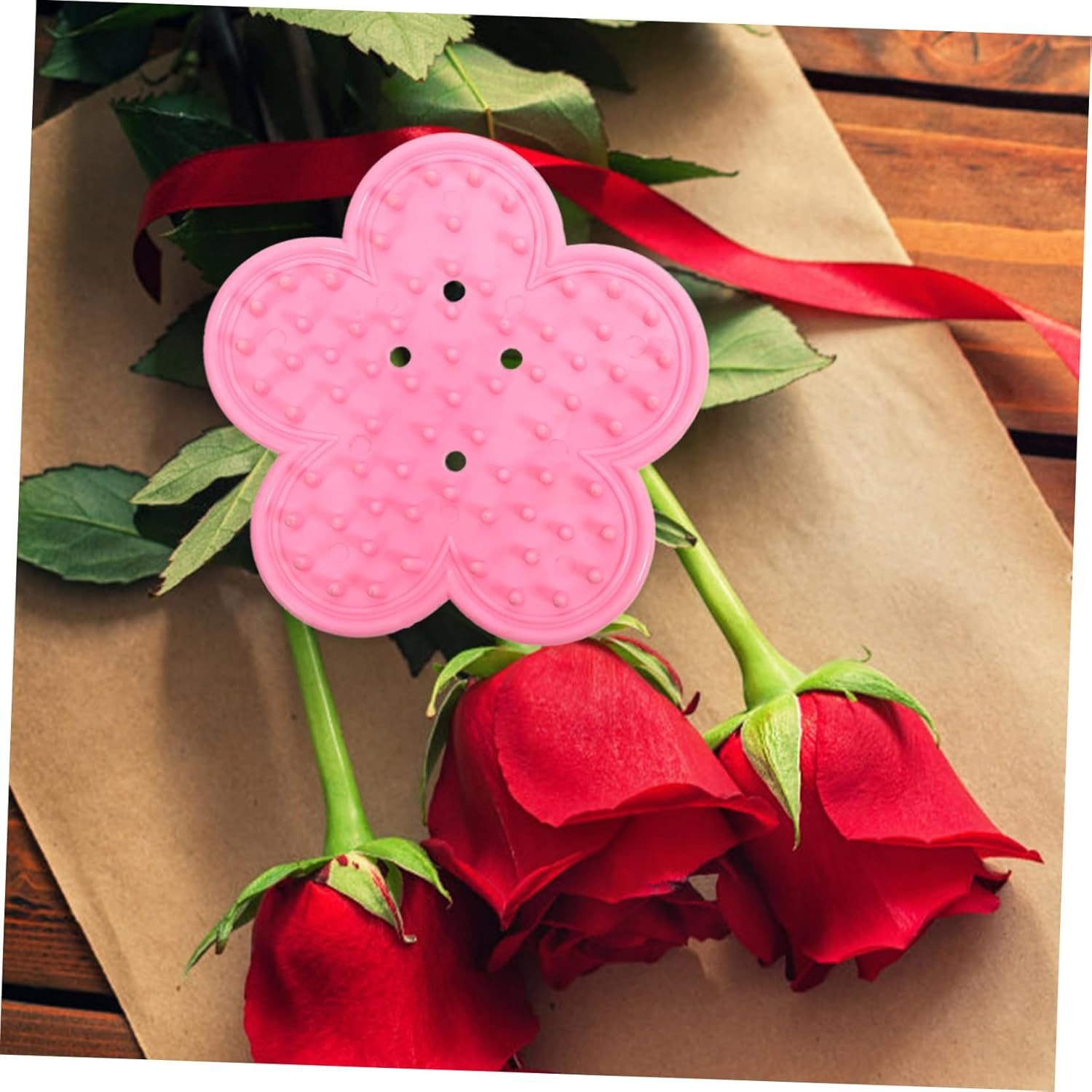 BESPORTBLE Rose Thorn Remover Pliers 2Pcs Plastic Rose Strippers Garden Thorn Stripping Tool for Home Gardening with Convenient Burr Removal in Green and Pink image number 2