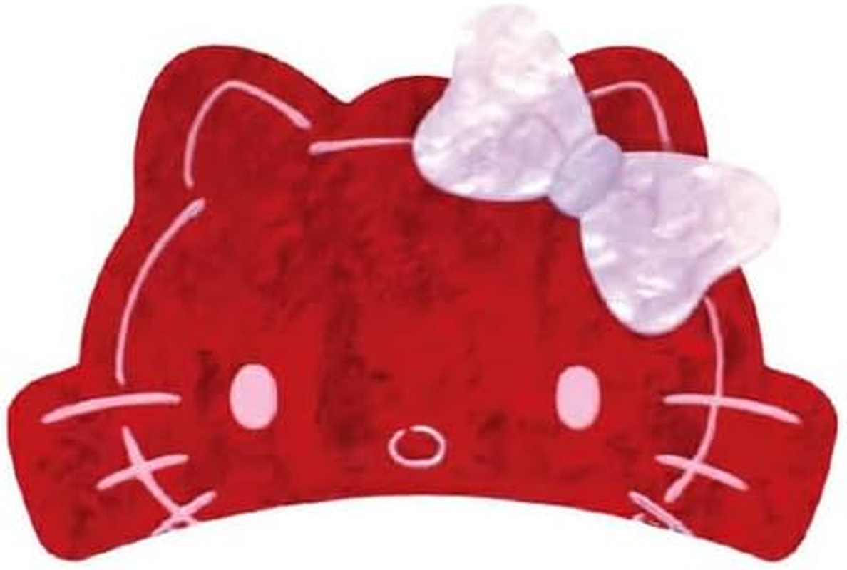 Morimoto Sangyo Big Sanrio Hello Kitty Hair Clip RM-8254 (H X W X D): 2.9 X 4.3 X 2.4 Inches (7.3 X 10.9 X 6 Cm)
