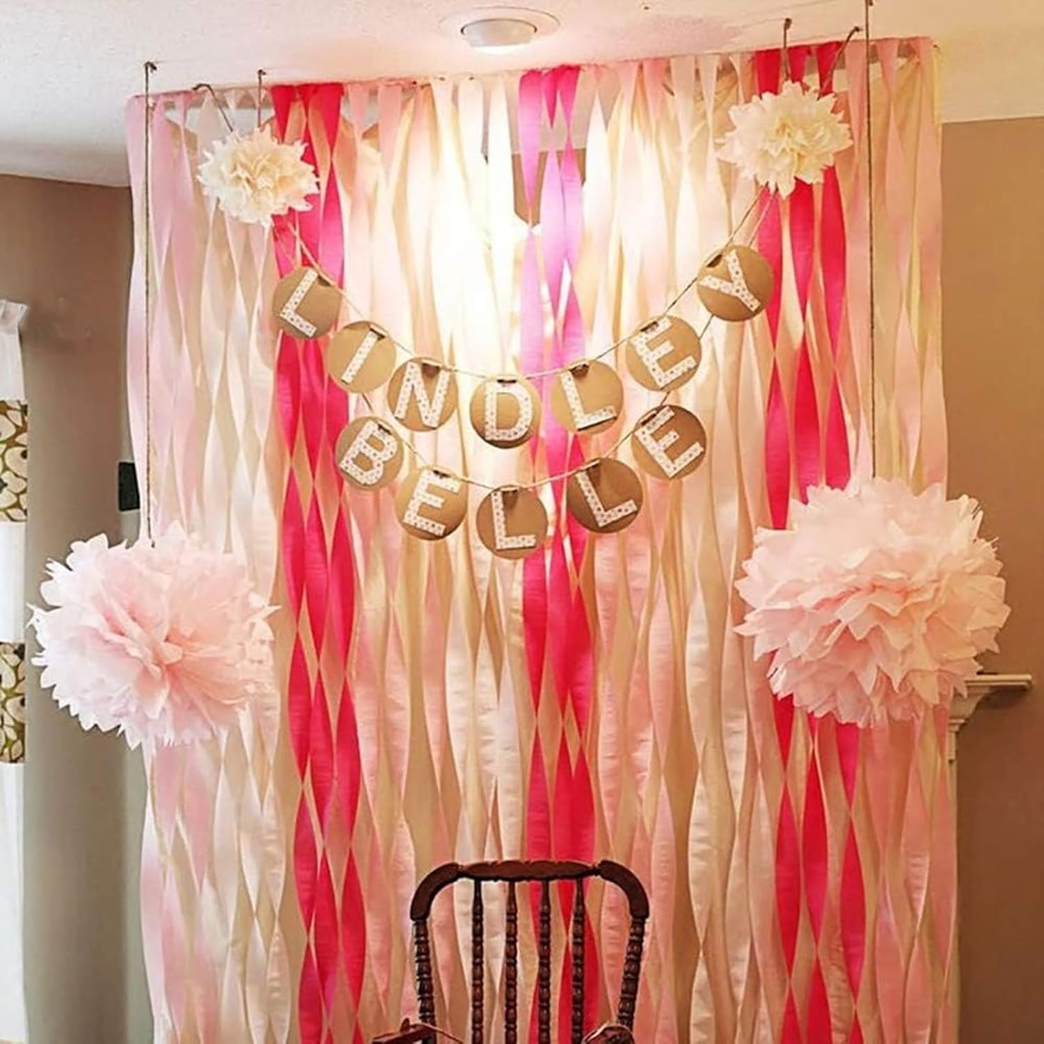 10 Rolls 82-Ft Crepe Paper Streamers,Rainbow Streamers Party Decorations Streamer Paper Rolls Birthday Decorations,Party Decorations,Wedding Decorations, Daily Parties and Festivals（10 Colors） image number 4