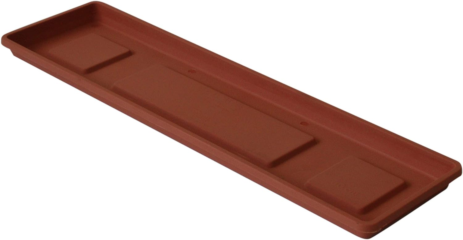 Homeleisure Lifestyle Planter Box Tray, Terracotta, 600 Mm Length