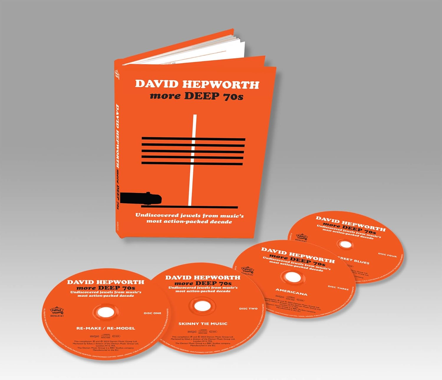 David Hepworth'S More Deep 70S: Underrated Cuts from a Misunderstood Decade / Various - 4CD Boxset image number 1